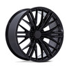 26" Performance Replicas PR227 Gloss Black 26x10 Wheel 6x5.5 31mm Replica Rim