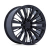 22" Performance Replicas PR226 Gloss Black 22x9 Wheel 6x5.5 28mm Replica Rim