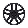 Set 4 20" Performance Replicas PR203 Gloss Black 20x9 Wheels 6x5.5 28mm Rims