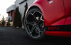 Niche 1PC N259 Arrow 20x10.5 5x112 Gloss Black Brushed Wheel 20" 40mm Rim