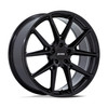 Set 4 17" Petrol PE002 P1E Gloss Black 17x8 Wheels 5x110 40mm Rims