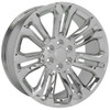 24" OE Wheels CV43B Chrome 24x10 Wheel 6x5.5 Rim 24mm For Chevy GMC