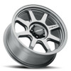 Set 4 20" Vision Off Road 351 Flow Satin Grey 20x9 Wheels 6x5.5 10mm Truck Suv Rims