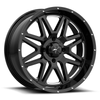 MSA Offroad Wheels M26 Vibe 16x7 4x137 Milled Gloss Black Wheel 16" 0mm Rim