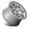 Fuel 1PC D812 Syndicate 17x9 5x5.0 Platinum Wheel 17" -12mm Rim