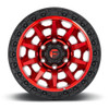 20" Fuel 1PC D695 Covert 20x9 8x180 20mm Wheel Candy Red Black Bead Ring Rim