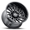 20" Vision 306 Rapier Gloss Black Milled Spoke 20x12 Wheel 8x170 -51mm For Ford