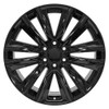 Set 4 22" OE Wheels CA91 Gloss Black 22x9 Wheels 6x5.5 Rims 28mm For Chevy GMC