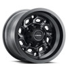 Set 4 15" Vision ATV 361 Matte Black 15x7 Wheels 4x110 38.1mm Rims