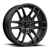 MSA Offroad Wheels M43 Fang 18x7 4x156 Satin Black Titanium Tint Wheel 18" 10mm