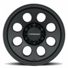 20" Vision Off Road 56 Midway Satin Black 20x9 Wheel 6x5.5 0mm Truck Rim