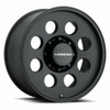 Set 4 20" Vision Off Road 56 Midway Satin Black 20x9 Wheels 5x150 12mm Rims