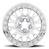 Set 4 15" Vision ATV 346 Storm Polished 15x7 Wheels 4x136 38mm Beadlock Rims