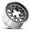 15" Vision ATV 346 Storm Gloss Black Milled Spoke 15x10 Wheel 4x136 0mm Rim