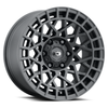 Set 4 15" Vision 349 Savage Satin Black 15x7 Wheels 5x100 15mm Rims