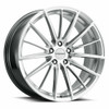 19" Vision 473 Axis Hyper Silver Machined Face 19x8 Wheel 5x4.25 40mm Rim