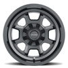 Set 4 14" Vision ATV 415 Bomb Matte Black 14x7 Wheels 4x115 2.5mm Rims