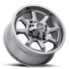 Set 4 14" Vision ATV 415 Bomb Gunmetal 14x7 Wheels 4x110 38.1mm Rims