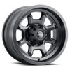 12" Vision ATV 415 Bomb Matte Black 12x8 Wheel 4x156 -10.2mm Rim