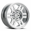 18" Vision Beadlock 398FNBL Machined 18x9 Wheel 6x6.5 (6x165.1) -12mm Rim