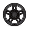 Fuel 1PC D799 Oxide 17x8.5 5x5.0 Blackout Wheel 17" 1mm Rim