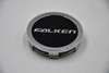 Falken Chrome/Gloss Black Wheel Center Cap Hub Cap MCS69NA03 2.625" Snap in