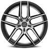 Set 4 20" Cavallo CLV-55 Gloss Black & Machined 20x8.5 Wheels 5x4.5 5x120 35mm