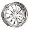 22" Cavallo CLV-53 Nano Chrome 22x8.5 Wheel 5x112 5x4.5 38mm Rim