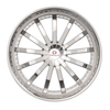 22" Cavallo CLV-53 Nano Chrome 22x8.5 Wheel 5x112 5x4.5 38mm Rim
