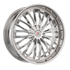22" Cavallo CLV-42 Nano Chrome 22x8.5 Wheel 5x112 5x4.5 38mm Rim