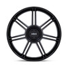 Rotiform  Fra 22x12 5x130 Gloss Black Matte Black Spokes Wheel 22" 60mm