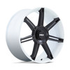 Rotiform  Fra 22x10 5x130 Gloss White Matte Black Spokes Wheel 22" 56mm Rotiform  Fra 22x10 5x130 Gloss White Matte Black Spokes Wheel 22" 56mm