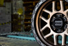 KMC KM544 Mesa 17x9 8x6.5 Matte Bronze With Black Lip Wheel 17" -12mm Rim
