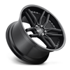 Niche 1PC M194 Methos 20x10 5x4.5 Gloss Black Matte Black Wheel 20" 40mm Rim