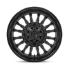 20" Fuel D796 Arc 20x9 5x5.5 5x150 Matte Black Gloss Black Lip 1mm Truck Wheel