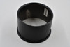 Blank Matte Black Wheel Center Cap Hub Cap SH1425006918 4.5" Open End, No Logo/Inset, Push Thru