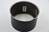Blank Matte Black Wheel Center Cap Hub Cap SH1425006918 4.5" Open End, No Logo/Inset, Push Thru