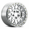 Set 4 15" Vision ATV 346 Storm Polished Beadlock Forged 15x10 Wheels 4x136 0mm