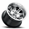 12" Vision ATV 547 Spirit Gloss Black Mirror Machined 12x8 Wheel 4x156 -10.2mm