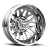 Fuel Mono DE19 FF19D 24x8.25 10x225 Polished Wheel 24" -225mm Rim