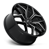 Niche 1PC M232 Vice Suv 24x10 6x135 Gloss Black Milled Wheel 24" 30mm Rim