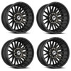 Set 4 20" XF Off-Road XF-234 Black & Bronze Machined DDT 20x10 8x6.5 8x170 -24mm