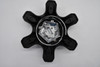 TIS Gloss Black Gloss Logo Wheel Center Cap Hub Cap C-806-3 7"