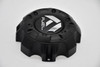 Fuel Satin Black Gloss Logo Wheel Center Cap Hub Cap 1001-59 6.6"