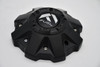Fuel Satin Black Gloss Logo Wheel Center Cap Hub Cap 1001-63BKIT5 8"