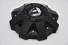 Fuel Satin Black Gloss Logo Wheel Center Cap Hub Cap 1001-63BKIT5 8"
