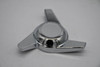 Gorilla Chrome Wheel Center Cap Hub Cap 635L 3"