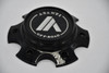 Asanti Gloss Black Chrome Logo Wheel Center Cap Hub Cap C-1006X135ABGB 5.5"