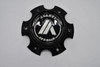 Asanti Gloss Black Chrome Logo Wheel Center Cap Hub Cap C-1006X135ABGB 5.5"