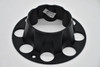Vision 81 Heavy Hauler C81MMB-OPEN Matte Black Wheel Center Cap Fits 8x6.5 8x170